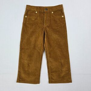 Crewcuts by J. Crew Girls Size 6 Caramel Brown Wide Leg Corduroy Pants